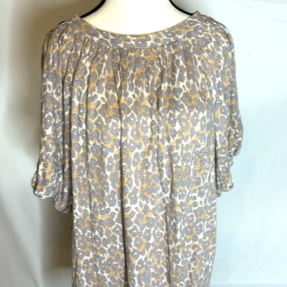 Anthropologie Maeve leopard print top - Picture 3 of 7